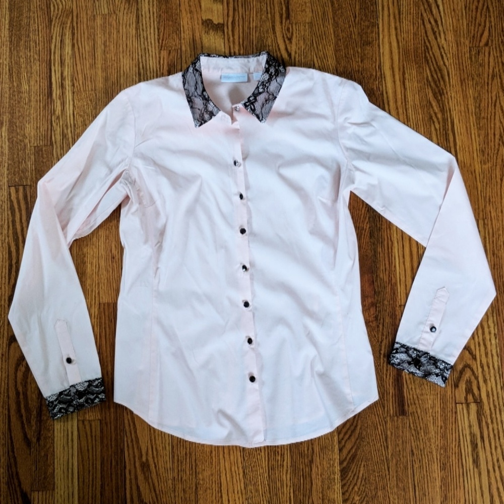 New york & company button-down shirt